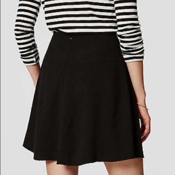 Loft Ruffle Front Cascade Skirt - Picture 2 of 6